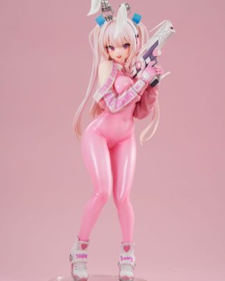 Original Illustration PVC Statue 1/6 Super Bunny Illustrated by DDUCK KONG 28 cm