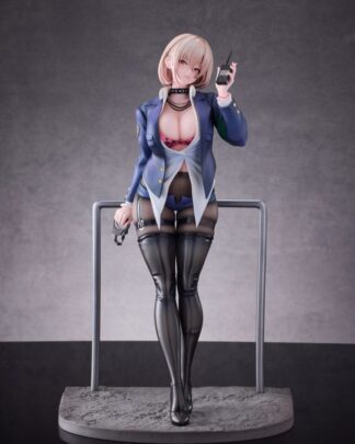 Original Illustration PVC Statue 1/6 Naughty Police Woman Illustration by CheLA77 Limited Edition 27 cm