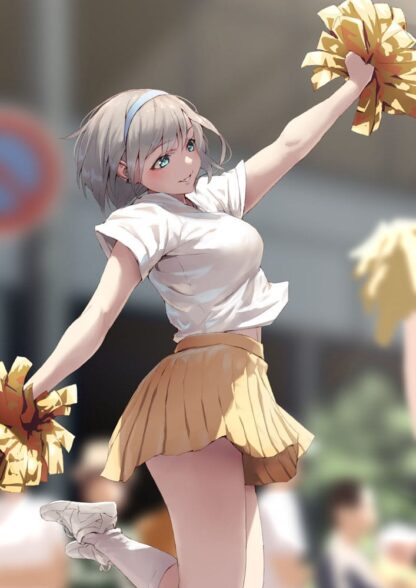Original Illustration PVC Statue 1/6 Cheerleader Riku illustration by Jonsun Limited Edition 29 cm – Bild 20