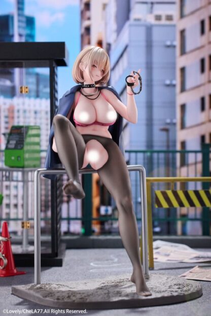 Original Illustration PVC Statue 1/6 Naughty Police Woman Illustration by CheLA77 DX Edition 24 cm – Bild 13