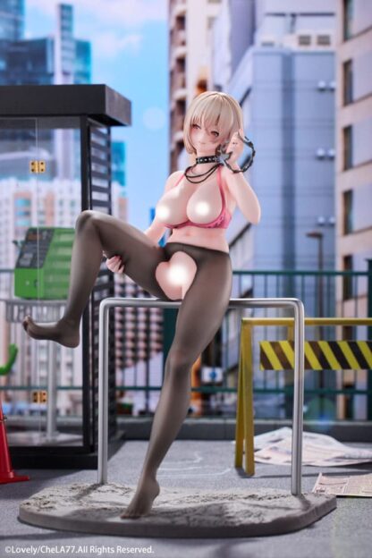 Original Illustration PVC Statue 1/6 Naughty Police Woman Illustration by CheLA77 DX Edition 24 cm – Bild 16
