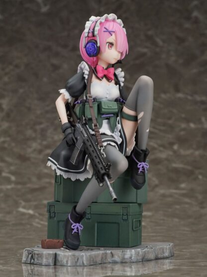 Re:Zero Starting Life in Another World PVC Statue 1/7 Ram Military Ver. 20 cm – Bild 3