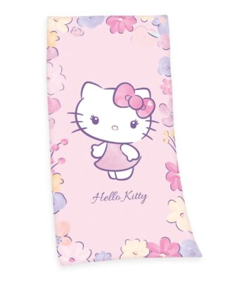 Hello Kitty Velours-Handtuch Hello Kitty 75 x 150 cm