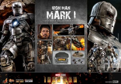 Iron Man Movie Masterpiece Actionfigur 1/6 Iron Man Mark I 30 cm – Bild 19