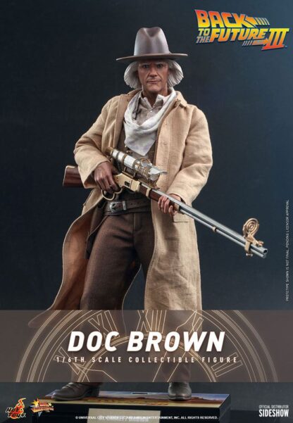 Zurück in die Zukunft III Movie Masterpiece Actionfigur 1/6 Doc Brown 32 cm – Bild 2