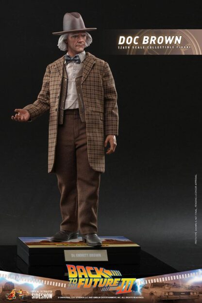Zurück in die Zukunft III Movie Masterpiece Actionfigur 1/6 Doc Brown 32 cm – Bild 5