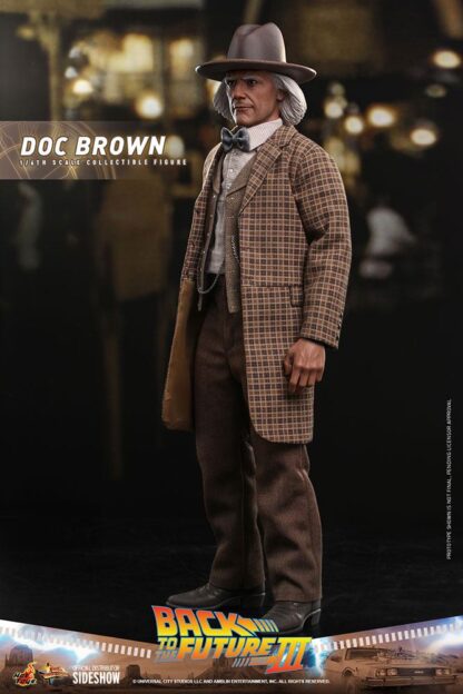 Zurück in die Zukunft III Movie Masterpiece Actionfigur 1/6 Doc Brown 32 cm – Bild 7