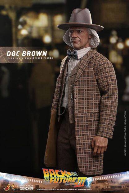 Zurück in die Zukunft III Movie Masterpiece Actionfigur 1/6 Doc Brown 32 cm – Bild 9