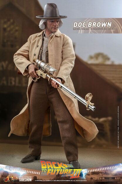 Zurück in die Zukunft III Movie Masterpiece Actionfigur 1/6 Doc Brown 32 cm – Bild 15