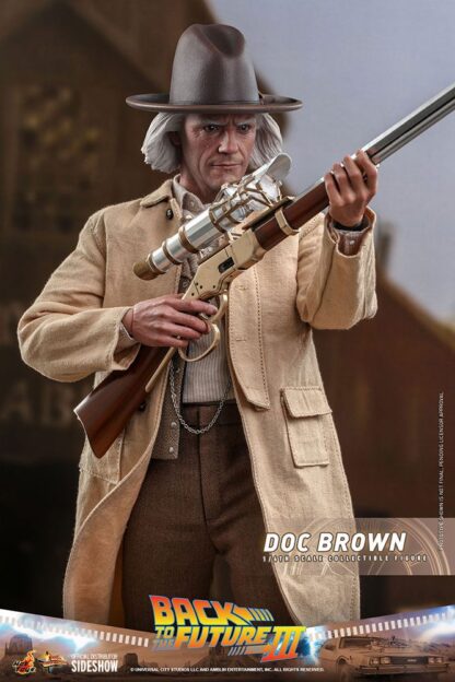 Zurück in die Zukunft III Movie Masterpiece Actionfigur 1/6 Doc Brown 32 cm – Bild 17