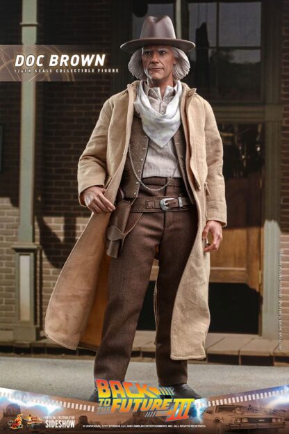 Zurück in die Zukunft III Movie Masterpiece Actionfigur 1/6 Doc Brown 32 cm – Bild 18