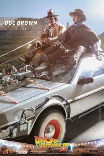 Zurück in die Zukunft III Movie Masterpiece Actionfigur 1/6 Doc Brown 32 cm – Bild 20