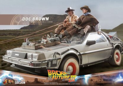 Zurück in die Zukunft III Movie Masterpiece Actionfigur 1/6 Doc Brown 32 cm – Bild 21