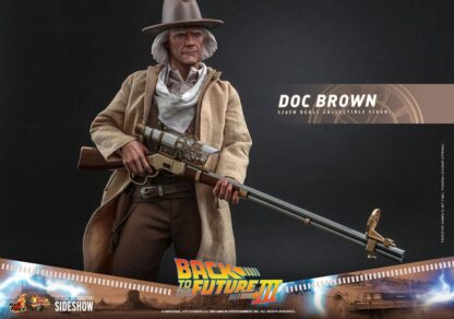 Zurück in die Zukunft III Movie Masterpiece Actionfigur 1/6 Doc Brown 32 cm – Bild 22