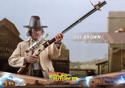 Zurück in die Zukunft III Movie Masterpiece Actionfigur 1/6 Doc Brown 32 cm – Bild 23