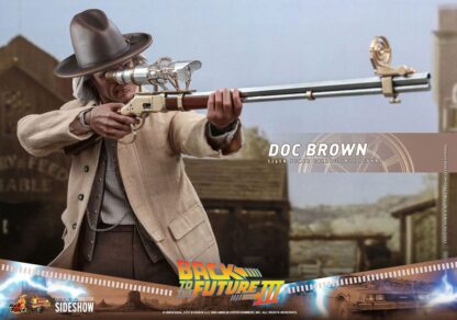 Zurück in die Zukunft III Movie Masterpiece Actionfigur 1/6 Doc Brown 32 cm – Bild 24