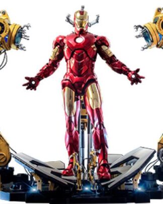 Iron Man 2 Actionfigur 1/4 Iron Man Mark IV mit Suit-Up Gantry 49 cm