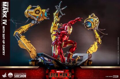 Iron Man 2 Actionfigur 1/4 Iron Man Mark IV mit Suit-Up Gantry 49 cm – Bild 6