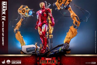 Iron Man 2 Actionfigur 1/4 Iron Man Mark IV mit Suit-Up Gantry 49 cm – Bild 7