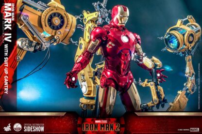 Iron Man 2 Actionfigur 1/4 Iron Man Mark IV mit Suit-Up Gantry 49 cm – Bild 8