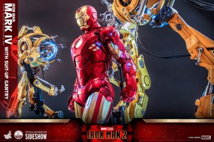 Iron Man 2 Actionfigur 1/4 Iron Man Mark IV mit Suit-Up Gantry 49 cm – Bild 10