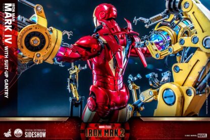 Iron Man 2 Actionfigur 1/4 Iron Man Mark IV mit Suit-Up Gantry 49 cm – Bild 12