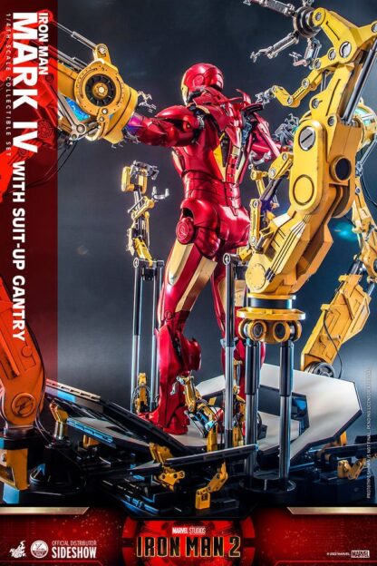 Iron Man 2 Actionfigur 1/4 Iron Man Mark IV mit Suit-Up Gantry 49 cm – Bild 16