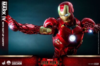 Iron Man 2 Actionfigur 1/4 Iron Man Mark IV mit Suit-Up Gantry 49 cm – Bild 22