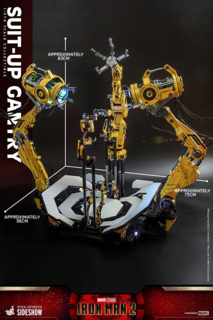 Iron Man 2 Accessories Collection Series Zubehör-Set Iron Man Suit-Up Gantry – Bild 3