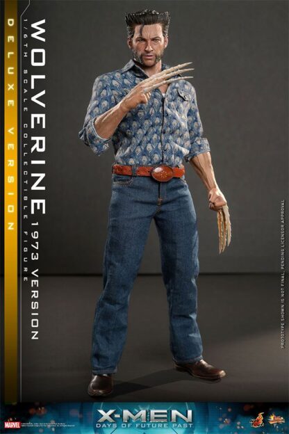X-Men Zukunft ist Vergangenheit Movie Masterpiece Actionfigur 1/6 Wolverine (1973 Version) Deluxe Version 30 cm – Bild 8