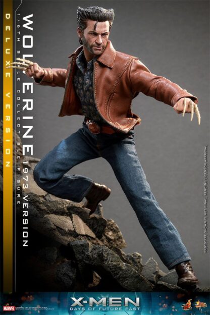X-Men Zukunft ist Vergangenheit Movie Masterpiece Actionfigur 1/6 Wolverine (1973 Version) Deluxe Version 30 cm – Bild 11