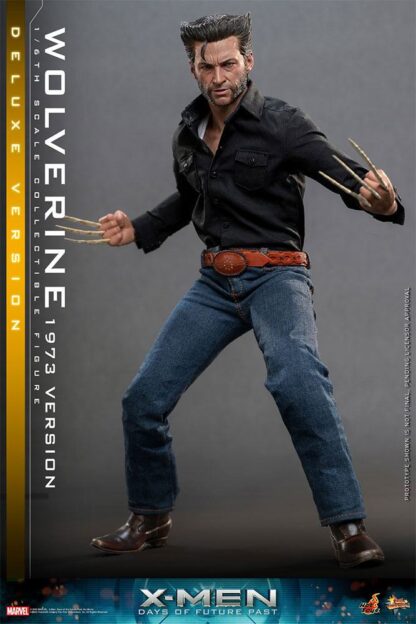 X-Men Zukunft ist Vergangenheit Movie Masterpiece Actionfigur 1/6 Wolverine (1973 Version) Deluxe Version 30 cm – Bild 13
