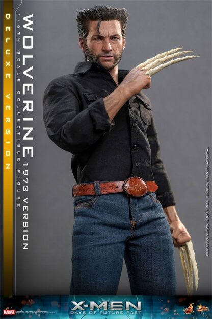 X-Men Zukunft ist Vergangenheit Movie Masterpiece Actionfigur 1/6 Wolverine (1973 Version) Deluxe Version 30 cm – Bild 14