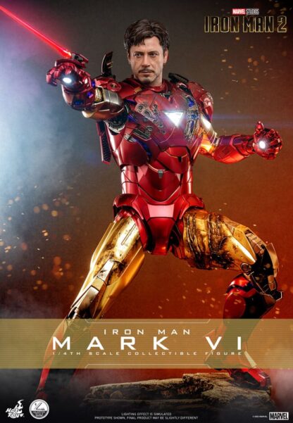 Iron Man 2 Actionfigur 1/4 Iron Man Mark VI 48 cm – Bild 2