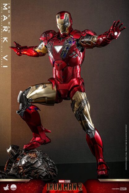Iron Man 2 Actionfigur 1/4 Iron Man Mark VI 48 cm – Bild 3