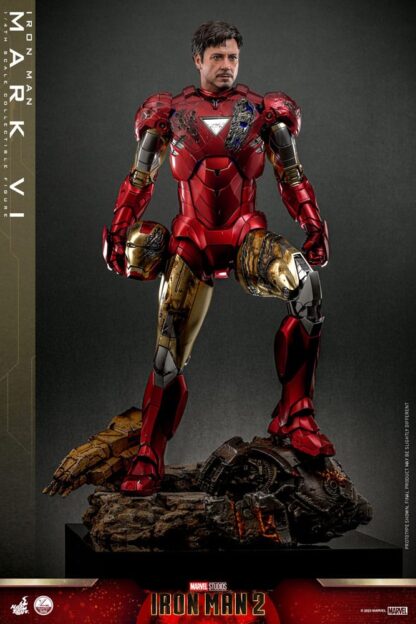 Iron Man 2 Actionfigur 1/4 Iron Man Mark VI 48 cm – Bild 6
