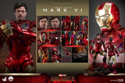Iron Man 2 Actionfigur 1/4 Iron Man Mark VI 48 cm – Bild 24