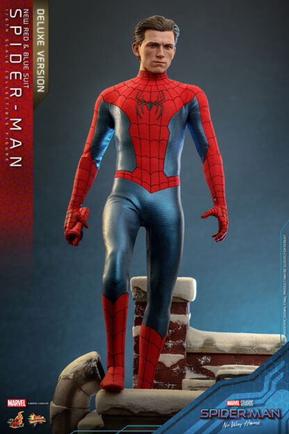 Spider-Man: No Way Home Movie Masterpiece Actionfigur 1/6 Spider-Man (New Red and Blue Suit) (Deluxe Version) 28 cm – Bild 7