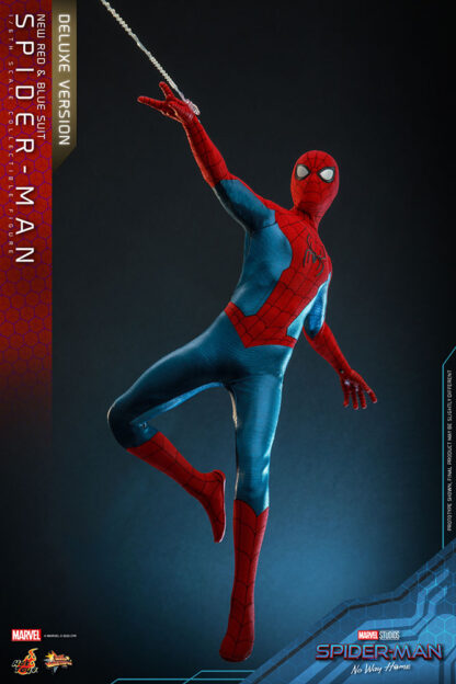 Spider-Man: No Way Home Movie Masterpiece Actionfigur 1/6 Spider-Man (New Red and Blue Suit) (Deluxe Version) 28 cm – Bild 10