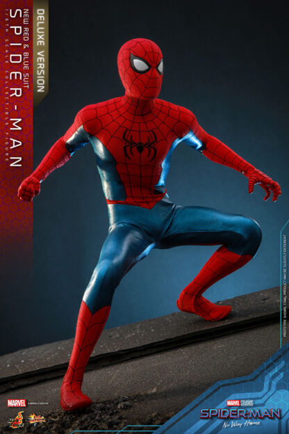 Spider-Man: No Way Home Movie Masterpiece Actionfigur 1/6 Spider-Man (New Red and Blue Suit) (Deluxe Version) 28 cm – Bild 11