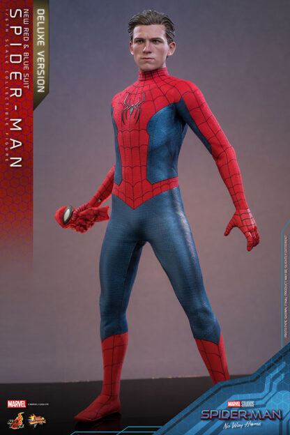 Spider-Man: No Way Home Movie Masterpiece Actionfigur 1/6 Spider-Man (New Red and Blue Suit) (Deluxe Version) 28 cm – Bild 12