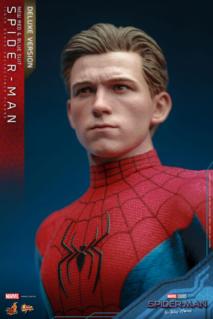 Spider-Man: No Way Home Movie Masterpiece Actionfigur 1/6 Spider-Man (New Red and Blue Suit) (Deluxe Version) 28 cm – Bild 13