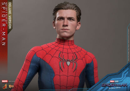 Spider-Man: No Way Home Movie Masterpiece Actionfigur 1/6 Spider-Man (New Red and Blue Suit) (Deluxe Version) 28 cm – Bild 16