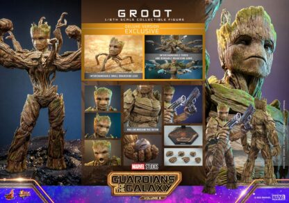 Guardians of the Galaxy Vol. 3 Movie Masterpiece Actionfigur 1/6 Groot (Deluxe Version) 32 cm – Bild 23
