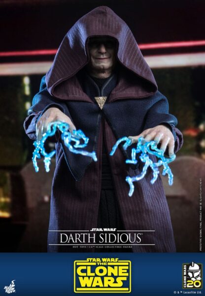 Star Wars: The Clone Wars Actionfigur 1/6 Darth Sidious 29 cm – Bild 7