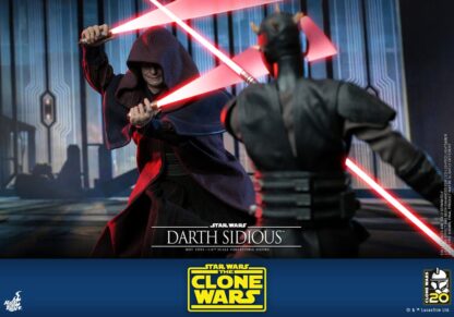 Star Wars: The Clone Wars Actionfigur 1/6 Darth Sidious 29 cm – Bild 11