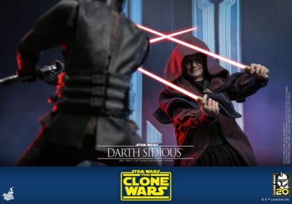 Star Wars: The Clone Wars Actionfigur 1/6 Darth Sidious 29 cm – Bild 13