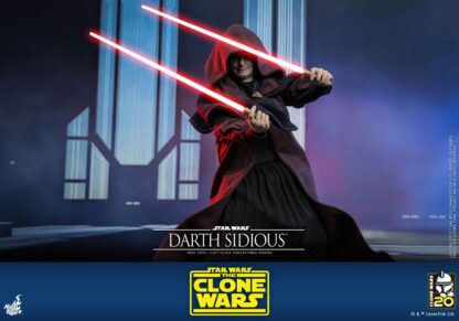 Star Wars: The Clone Wars Actionfigur 1/6 Darth Sidious 29 cm – Bild 14