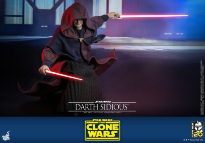 Star Wars: The Clone Wars Actionfigur 1/6 Darth Sidious 29 cm – Bild 16