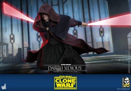 Star Wars: The Clone Wars Actionfigur 1/6 Darth Sidious 29 cm – Bild 18